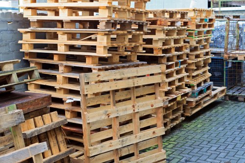 Final tidy garden after removal in Seven Sisters